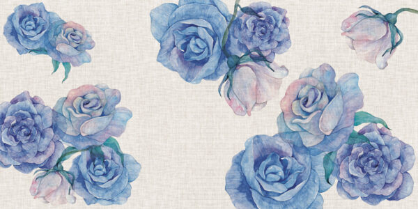 Watercolor roses - immagine 2